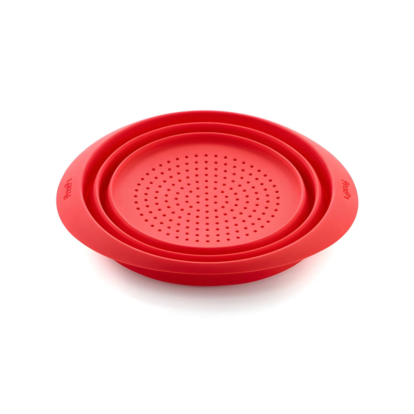 Scolapasta in silicone platonico pieghevole cm Ø 23 x 13,5