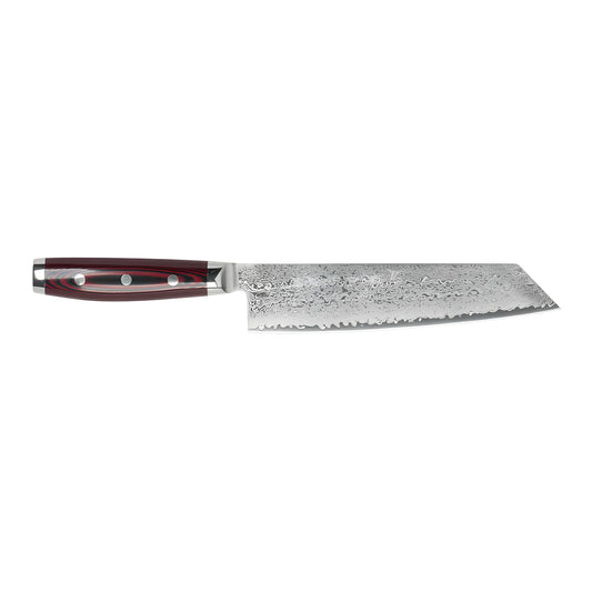 Yaxell Super GOU Coltello Kiritsuke Lama 20 cm – Acciaio SG2 63 HRC, 161 Strati Damasco