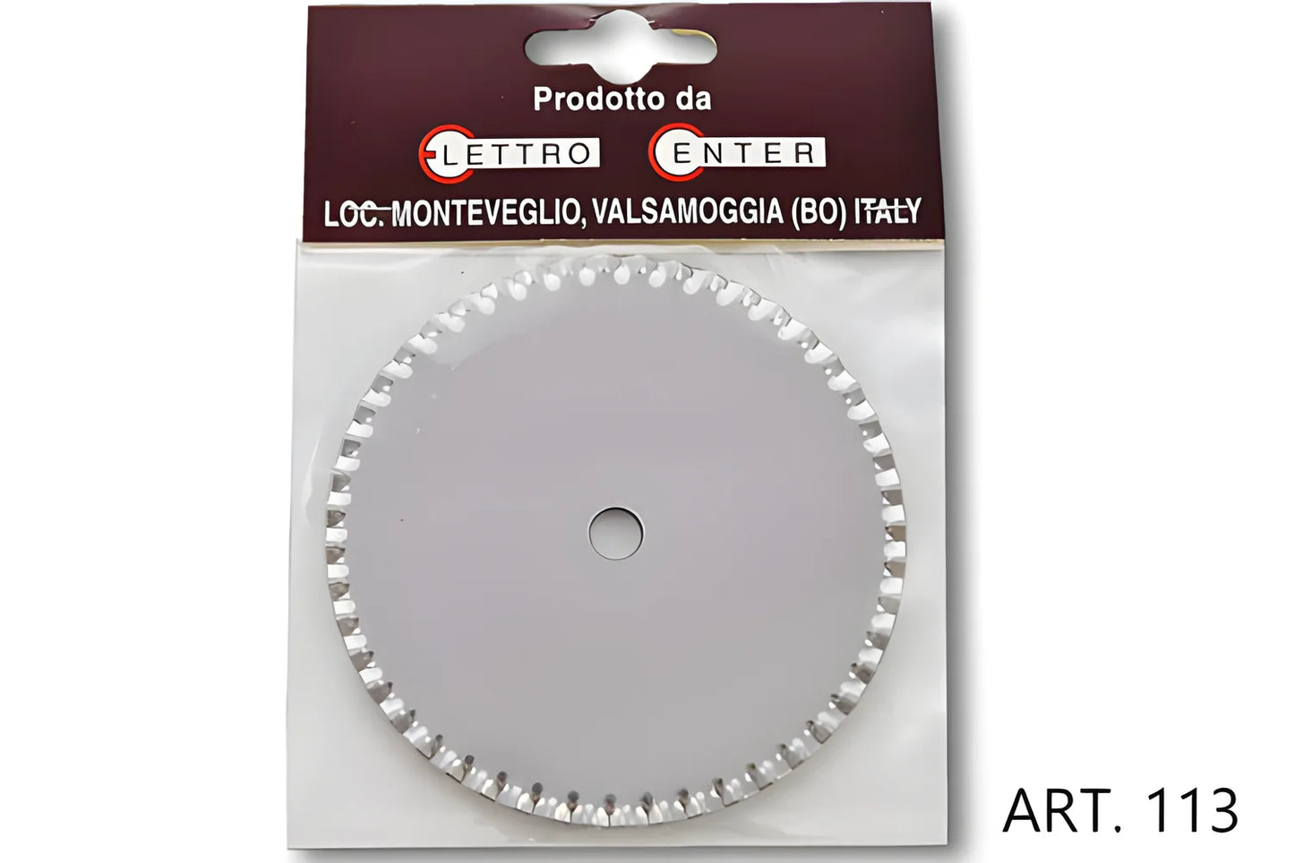 Lame di ricambio dentate inox 5.pz per mattarello tagliasfoglia