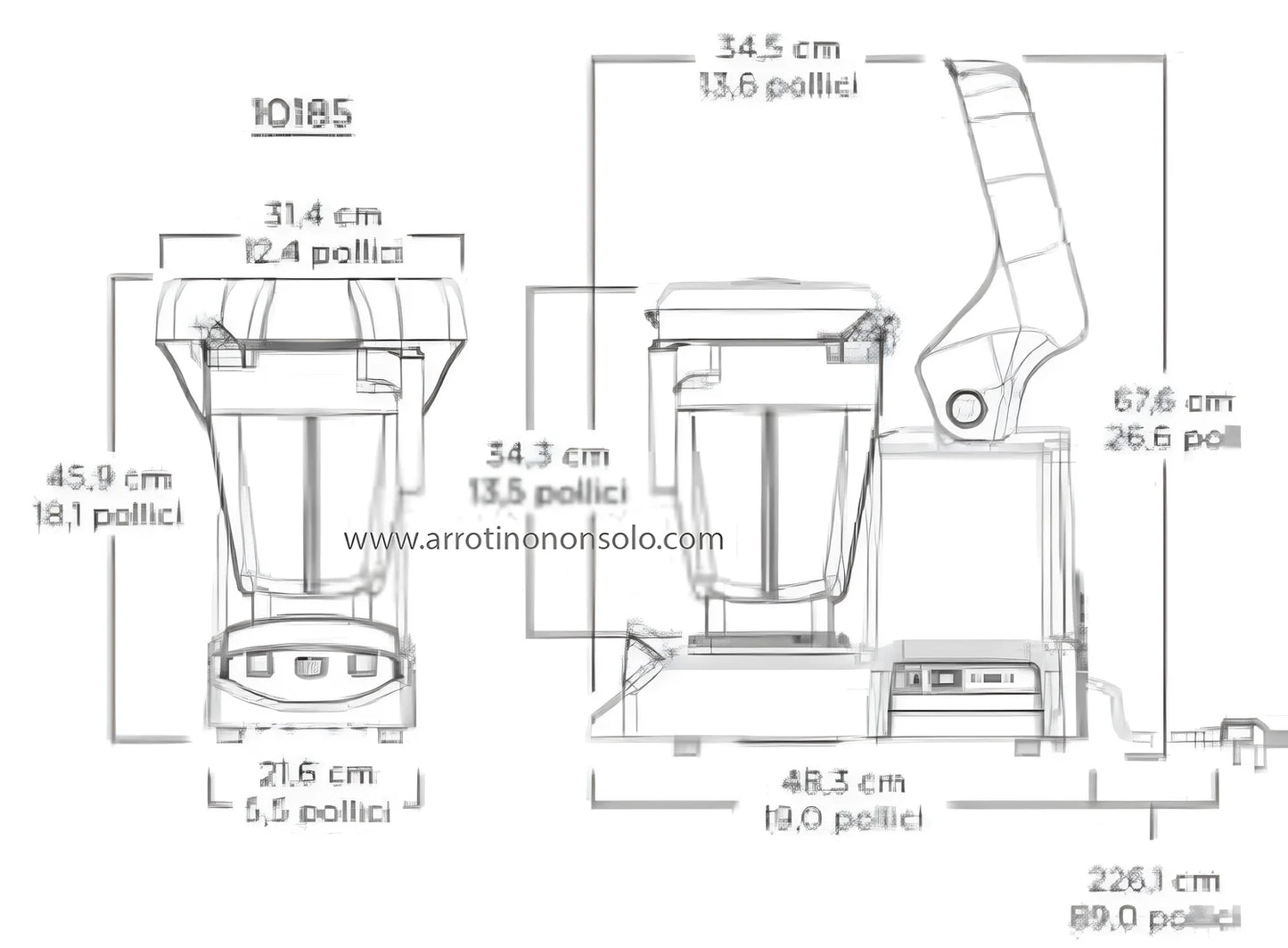 Vitamix frullatore blender professionale VTX XL
