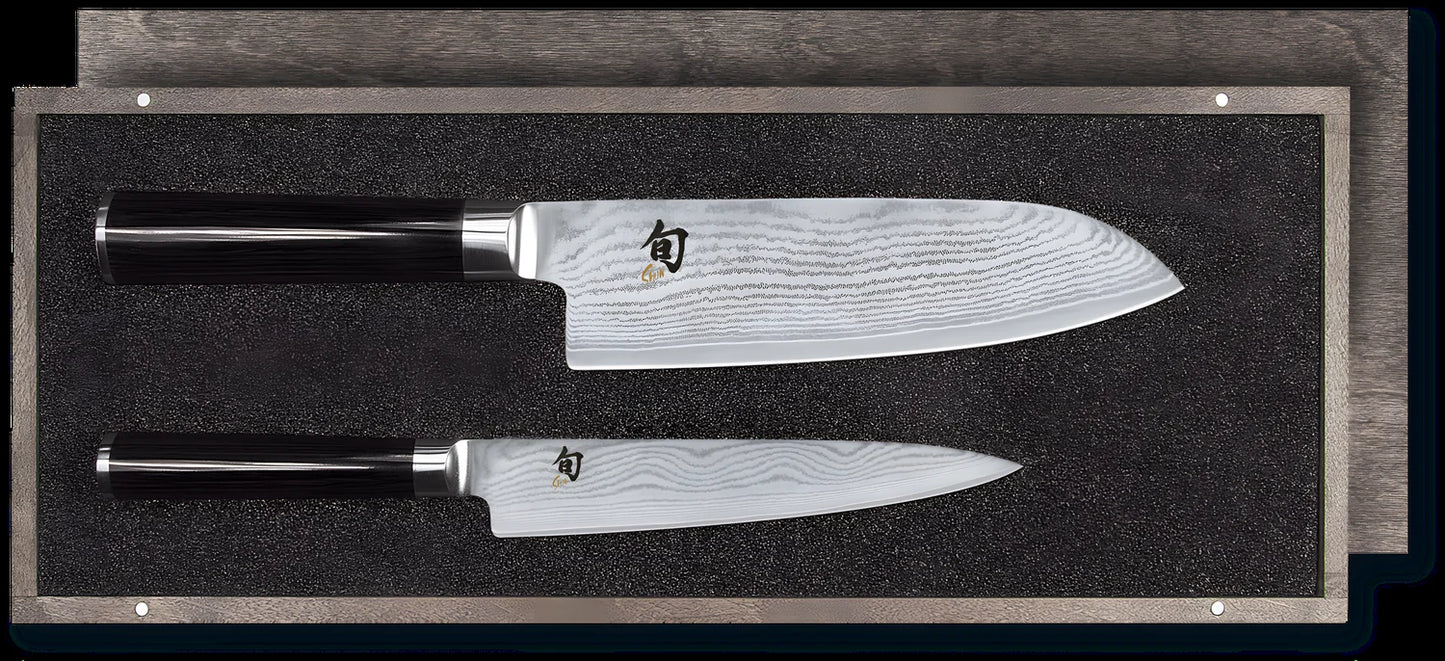 Kai Shun set DMS-0230 coltello l'universale DM-0701 e il Santoku DM-0702