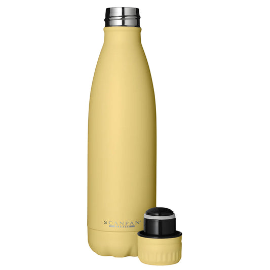 Scanpan bottiglia termica 500 ml 24 ore freddo 12 caldo giallo chiro