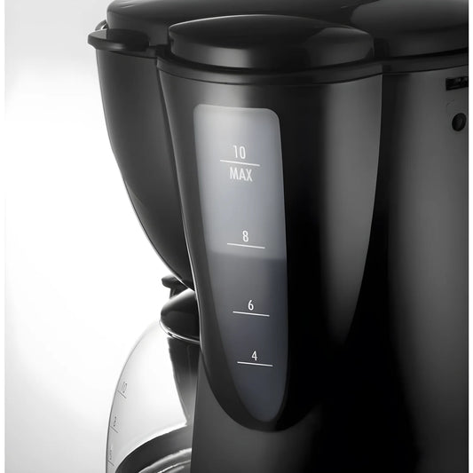 De'Longhi Macchina per Caffè Americano con caraffa in vetro per 10 Tazze, Spegnimento Automatico, Serbatoio 1,5L ICM2.1B