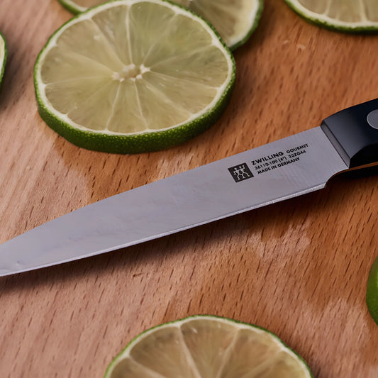 Zwilling Gourmet Spelucchino Liscio 10 cm – Acciaio Inox, Manico Ergonomico