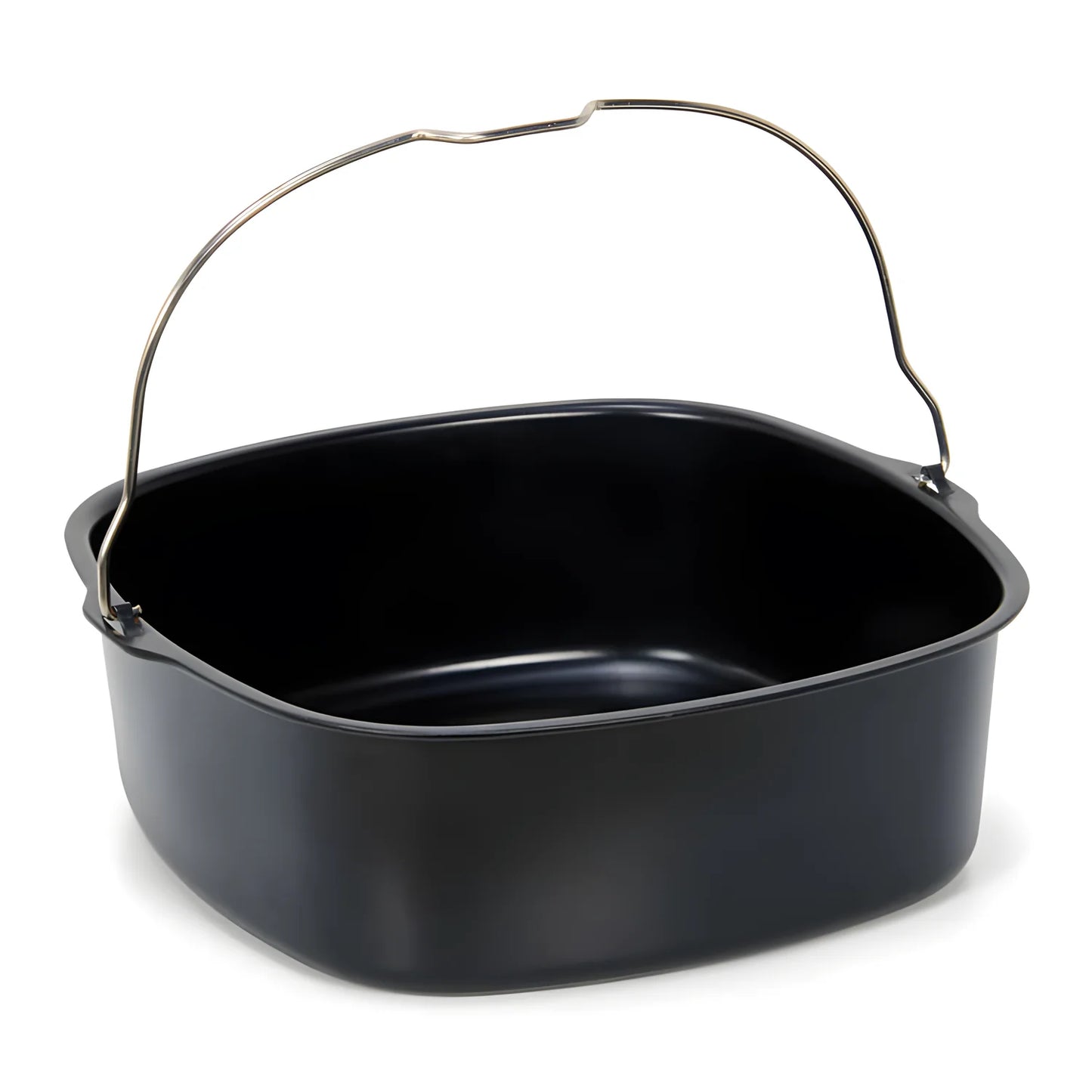 Patisse Stampo per torta quadrato con maniglia, adatto per friggitrice ad aria cm 21x21