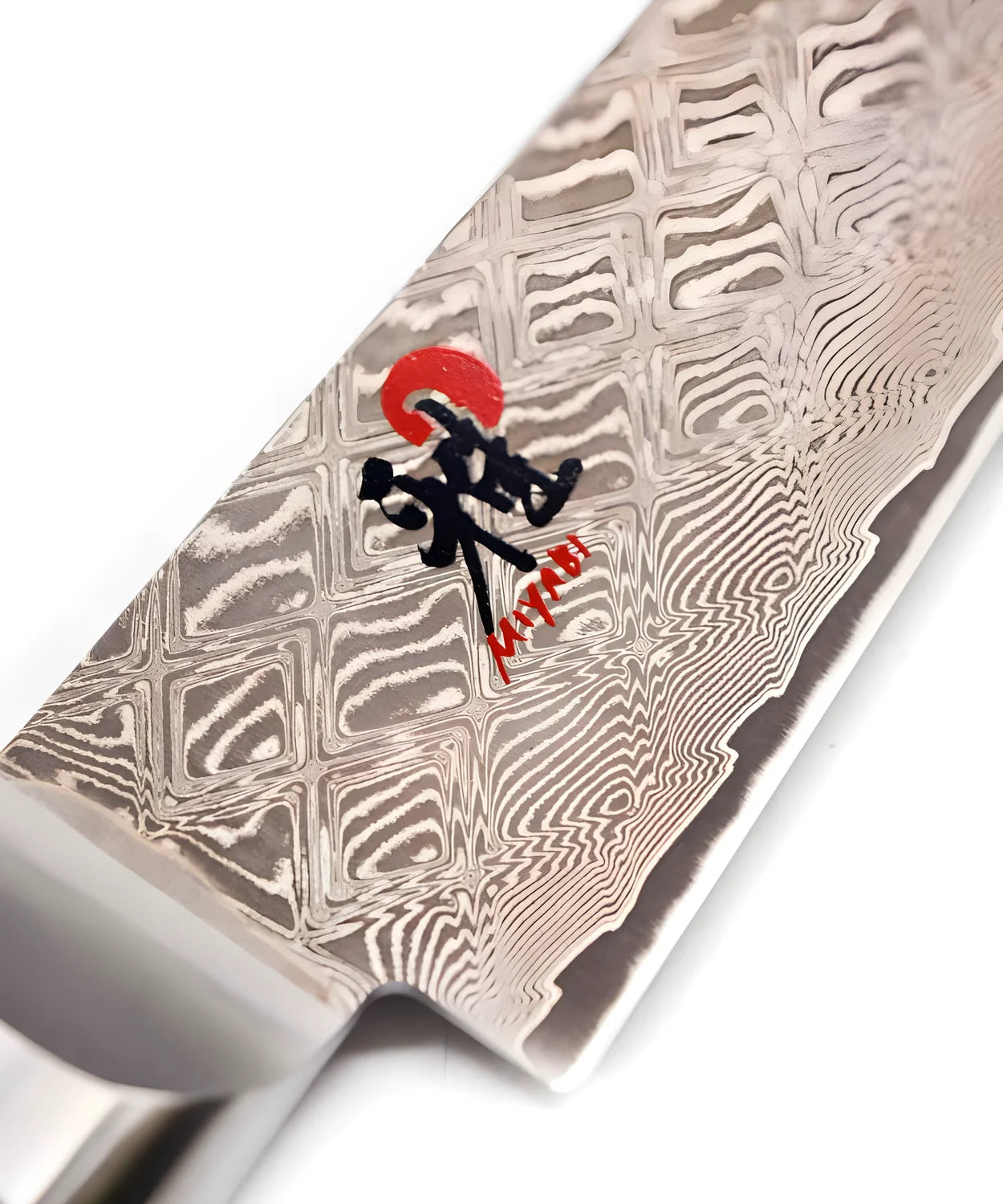Miyabi 4500 FC-D Coltello Sujihiki per Sushi Sashimi 24 cm – Acciaio HRC 63, Damascato, Art. 32930-240
