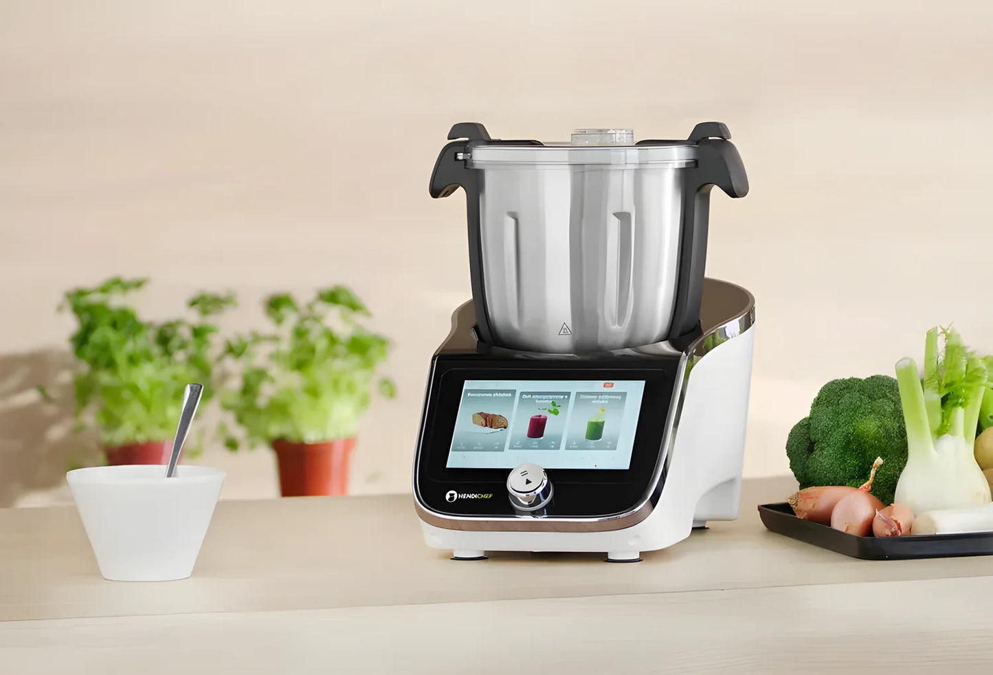 Robot da cucina multiuso HENDI HENDICHEF – 20 funzioni, App Tuya, 1400W