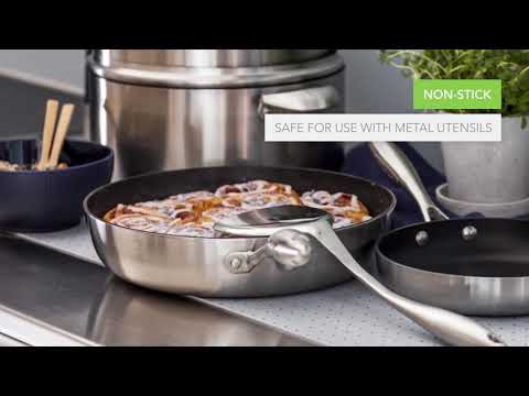 Scanpan set di 2 padelle CTX cm ø20x8,5/ø28x10 rivestimento Stratanio 65102814