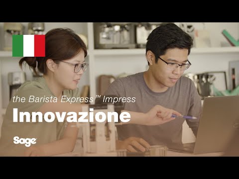 Sage macchina da caffè espresso The Barista Express Impress colore nero Trufle SES876BTR4EEU1