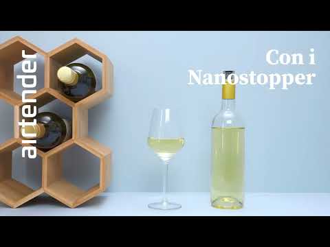 Airtender set per sottovuoto bottiglie "Wine Vacuum Pack"