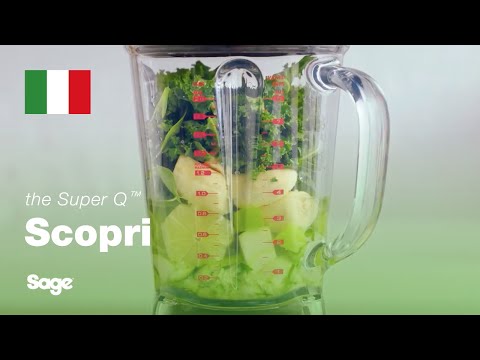 Sage Frullatore Super Q veloce potente silenzioso + pompa a vuoto the Vac Q