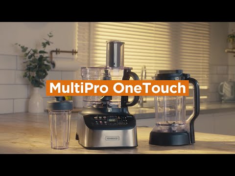 Kenwood Robot da cucina e frullatore MultiPro OneTouch, FDM73.850SS - 13 accessori, un tuttofare in cucina