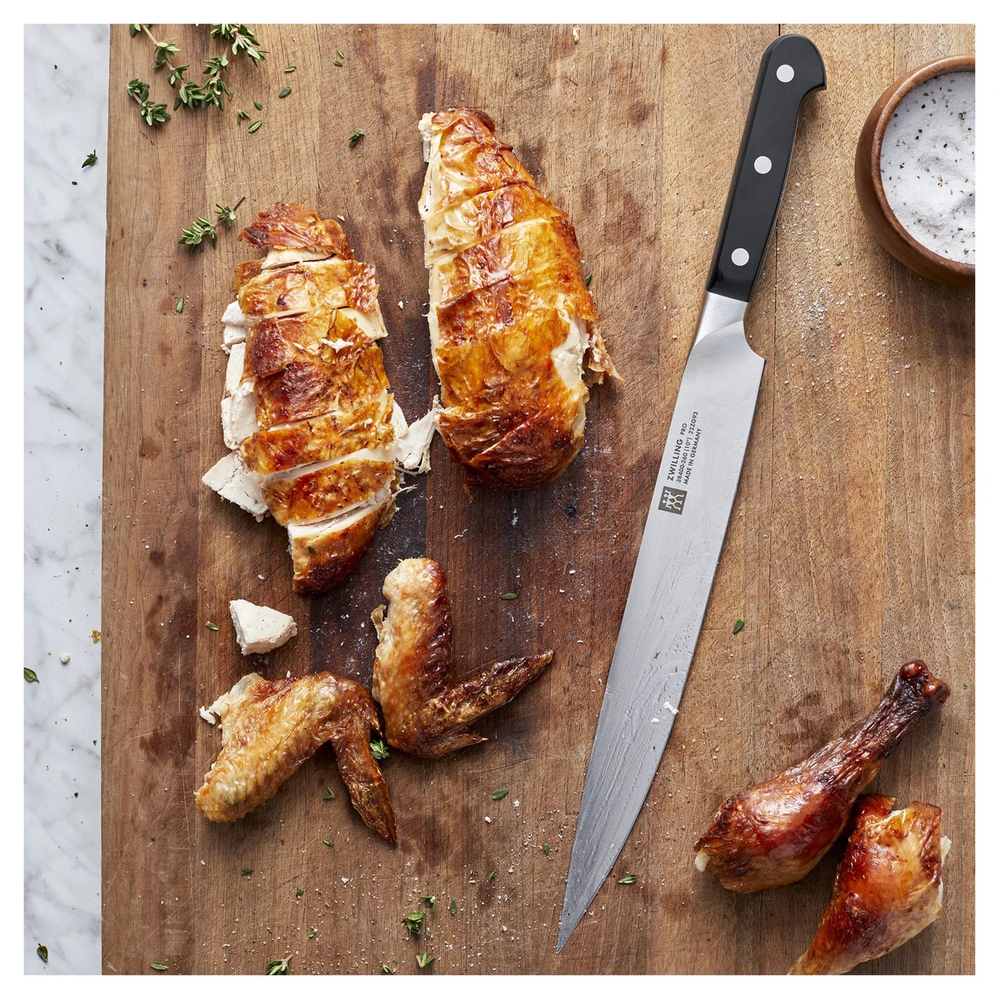 Zwilling Gourmet Coltello da Carne Liscio 16 cm – Acciaio Inox, Manico Ergonomico