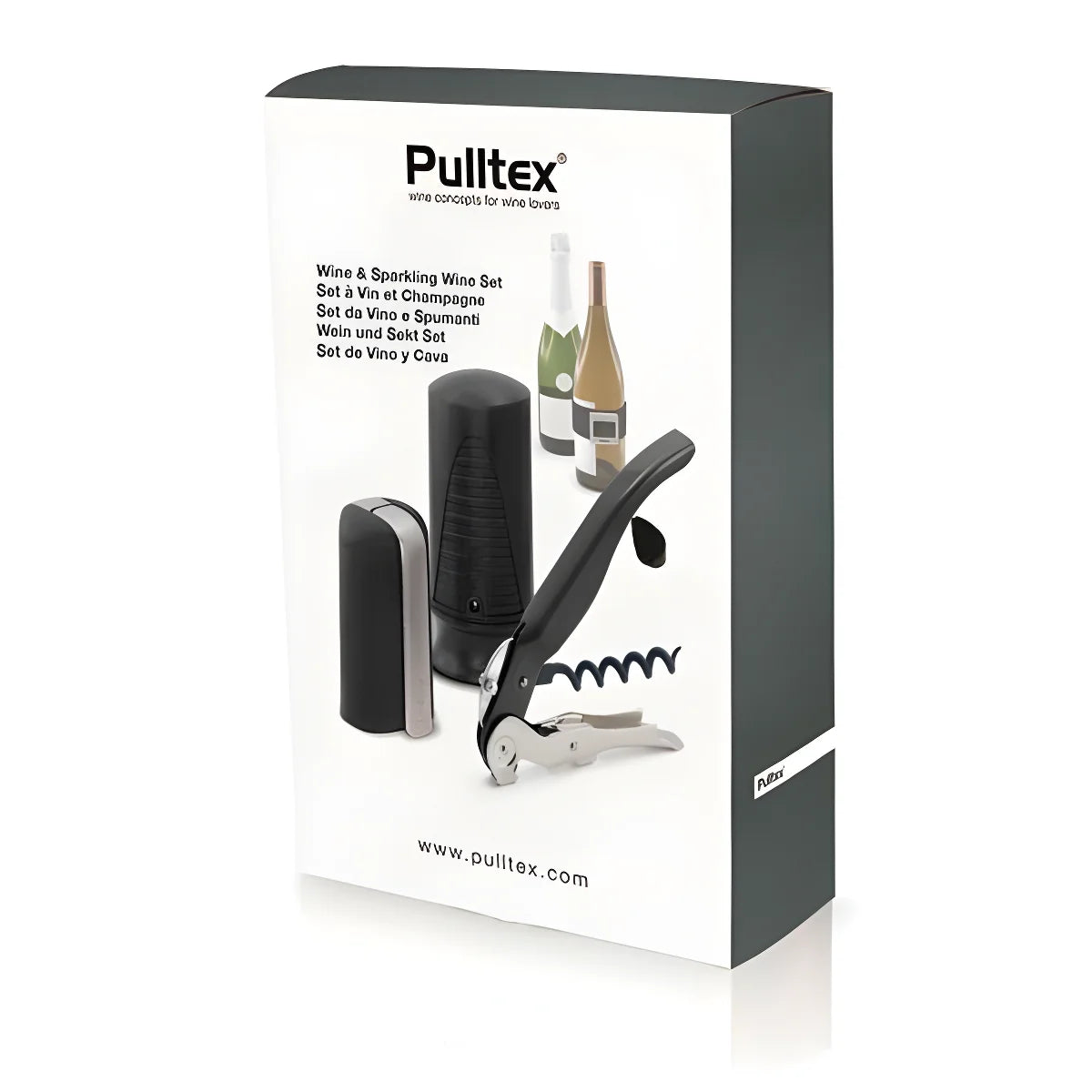 Pulltex set professionale per vino e spumante 5 pezzi 4630553