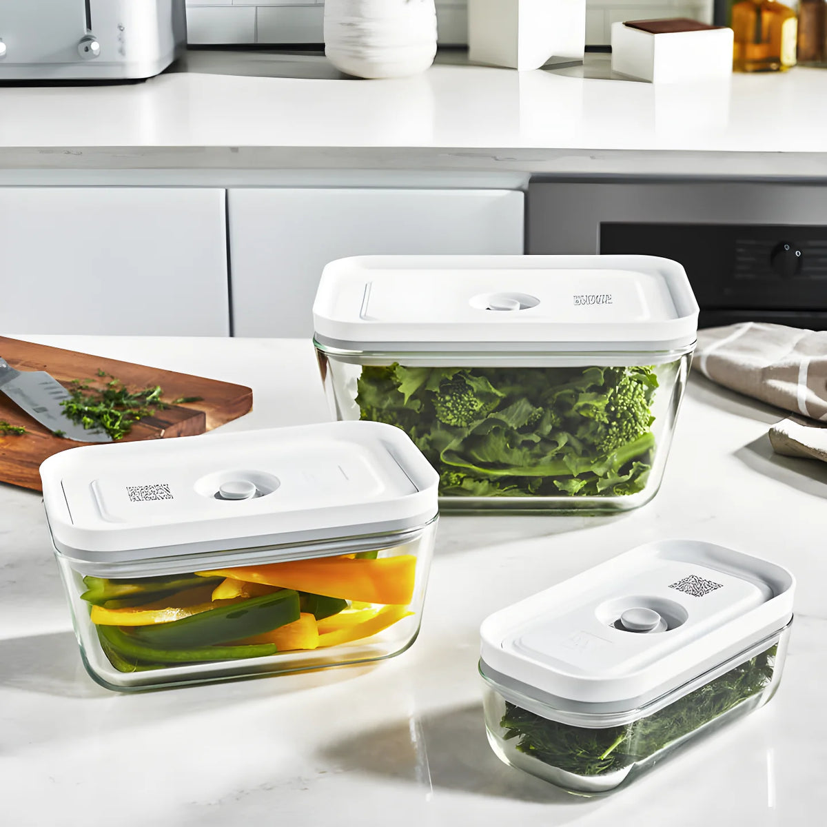 Zwilling Fresh & Save Set di tre contenitori s/m/l in plastica