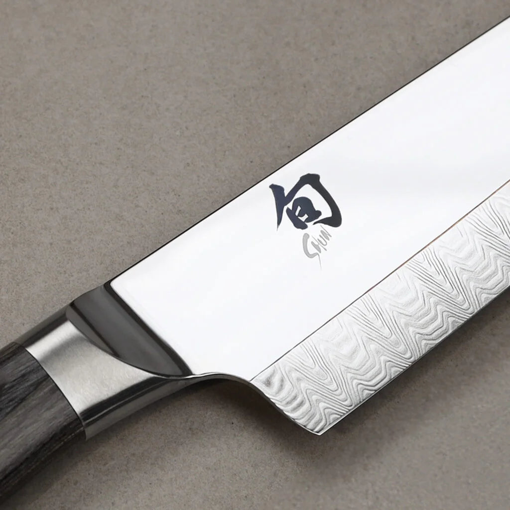 Kai Shun Set di tre coltelli damascati DMS310 da cucina damascati, lo spelucchino DM-700, il multiuso DM-701, il Santoku DM-702