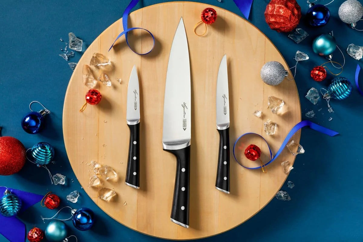 Lagostina Set da 3 coltelli Iceforce realizzato in acciaio inox tedesco