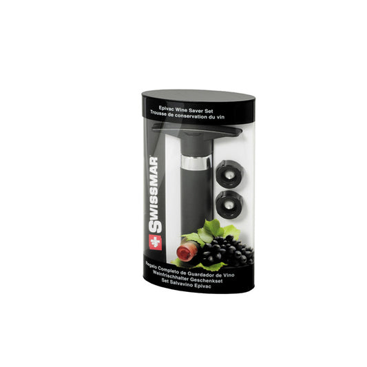 Pompa sottovuoto salva vino con due tappi 4630812 Swissmar