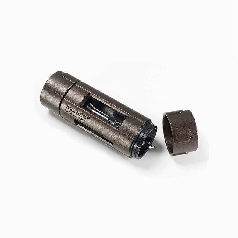 Cavatappi Moretto Design nero argento bronzo rame titanio