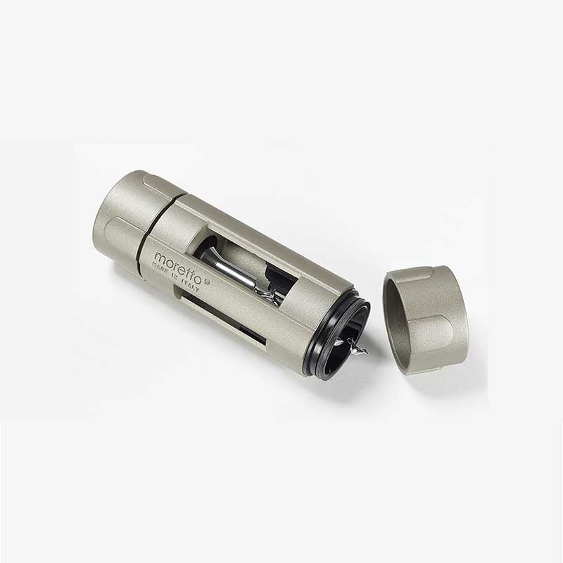 Cavatappi Moretto Design nero argento bronzo rame titanio