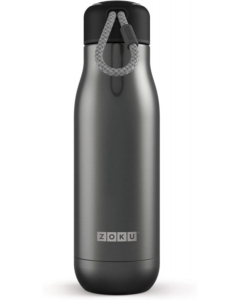 Zoku bottiglia termica grigia 500ml fino ore 40 freddo 12 caldo