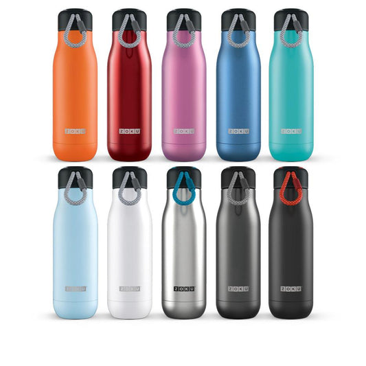Zoku bottiglia termica grigia 500ml fino ore 40 freddo 12 caldo