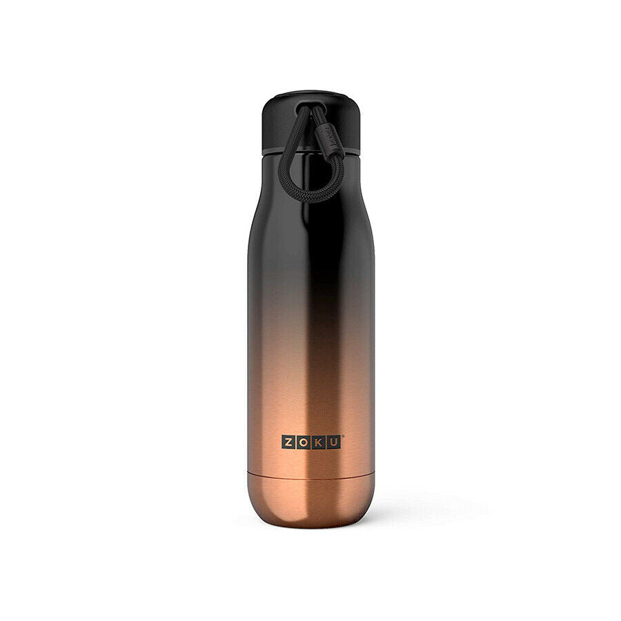 Zoku bottiglia termica gold ombre 500 ml ore 40 freddo 12 caldo