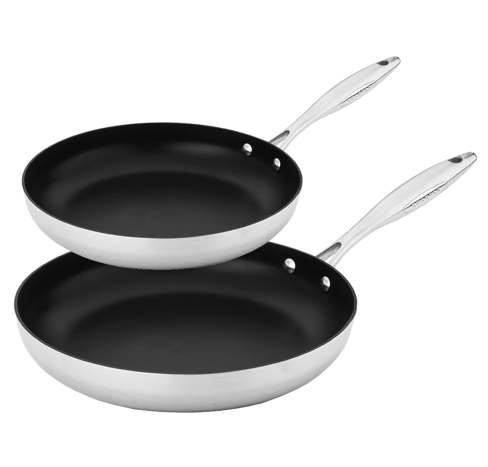 Scanpan Set di padelle antiaderente adatto anche ai piani induzione CTX 20/26 cm. 5350125