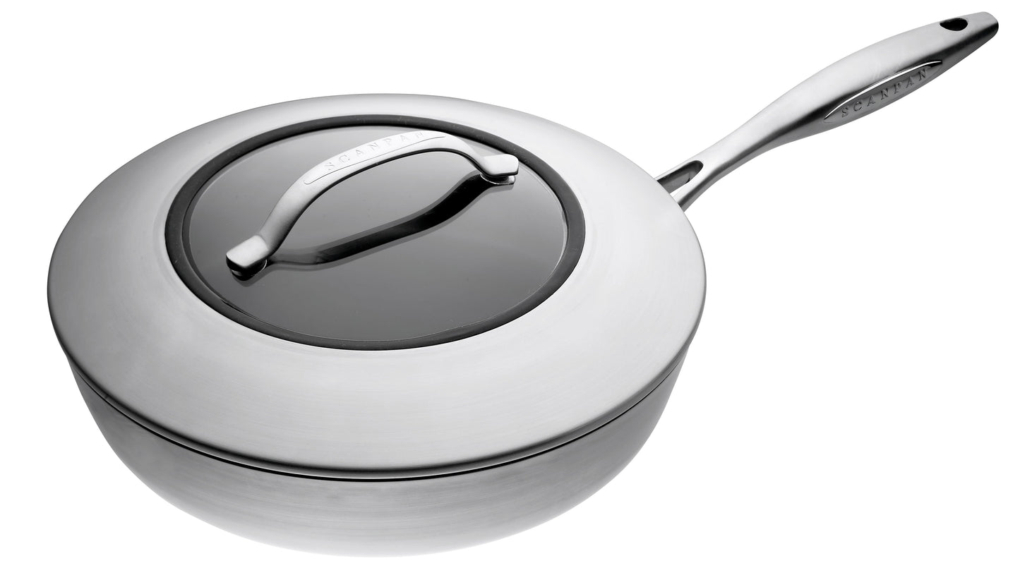 Padella antiaderente Induzione con coperchio Scanpan CTX 26 cm.