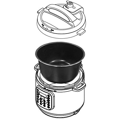 Ciotola interna Instant Pot L5,7 antiaderente ceramico 212040201