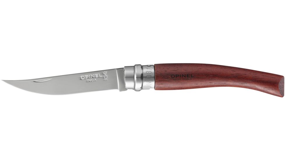 Opinel Coltello Slim Line 8 Padouk in acciao inox SL08