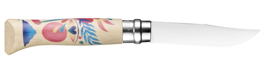 Opinel coltello n°.8 Edizione Amour 2019 by Kruella d'Enfer