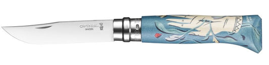 Opinel coltello n8 Love Edition 2019 di Andrea Wan creati 8000pz