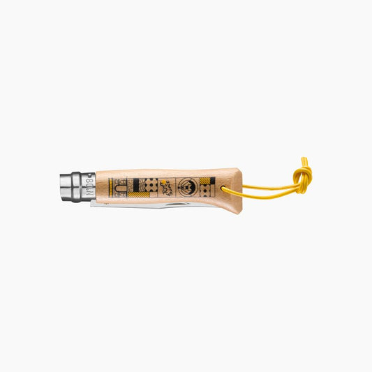 Opinel N°08 Tour de France nero e giallo 2022