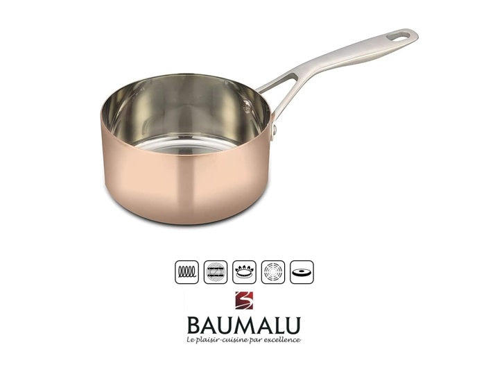 Casseruola rame inox B'chef induzione 20 cm un manico