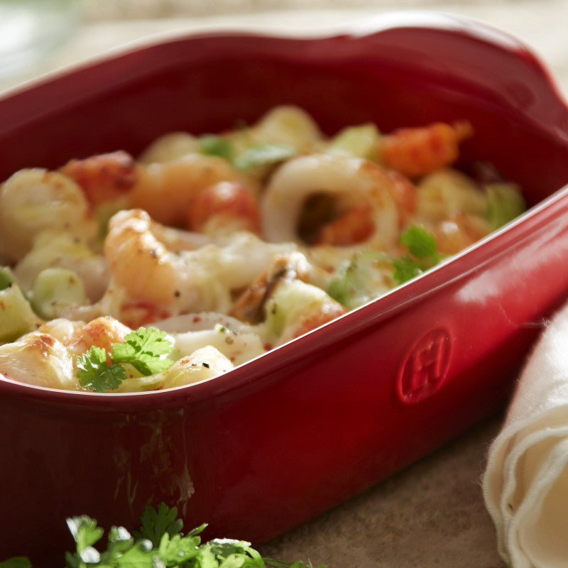 Emile Henry pirofila ceramica Provence individuale bianca 029649