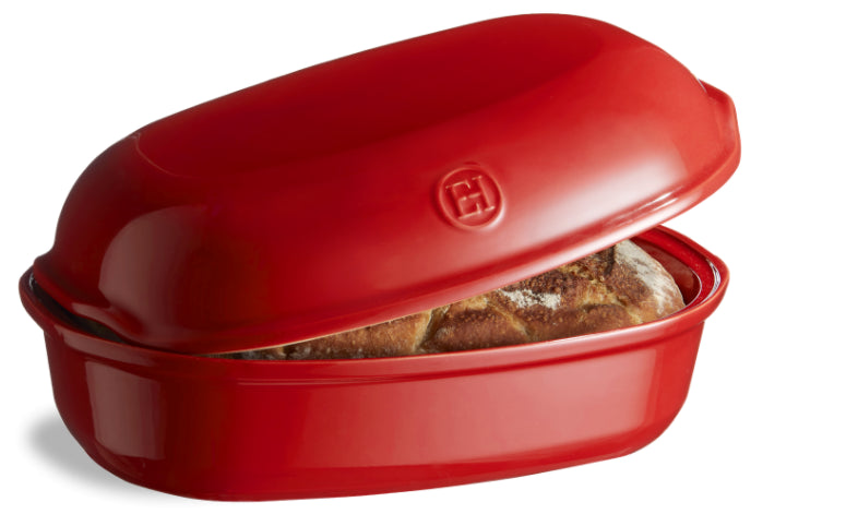 Emile Henry Cuoci Pane Artigianale in ceramica Cm34x21x15 345501