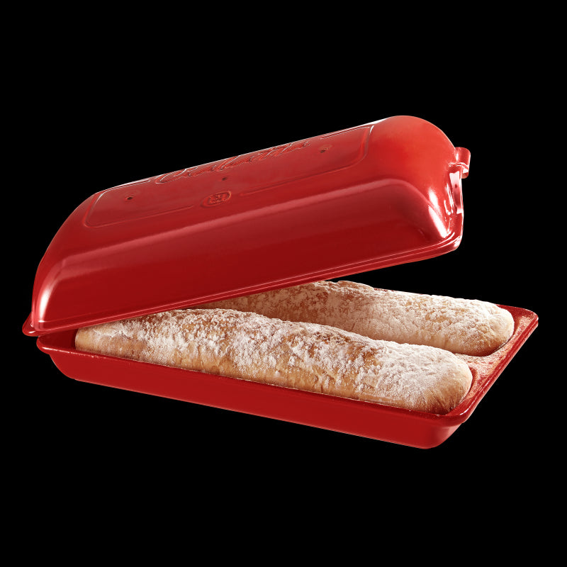 Emile Henry cuoci pane Ciabatta in ceramica 39x23x10,5cm. 345502