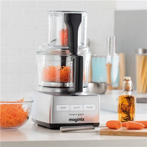 Magimix Robot 3200XL Compact System +spremiagrumi+cubettatrice cromo