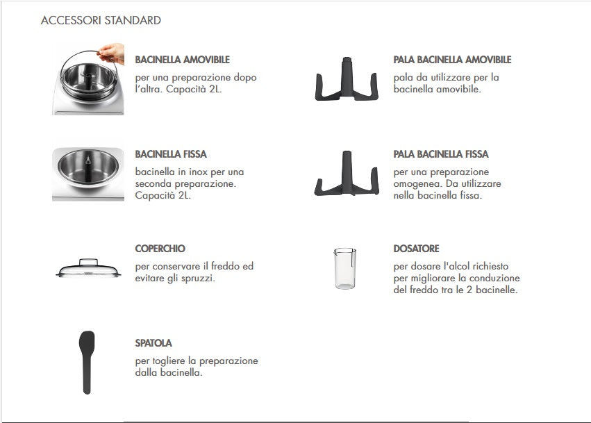 Magimix "Gelato Expert" gelatiera refrigerante 11680