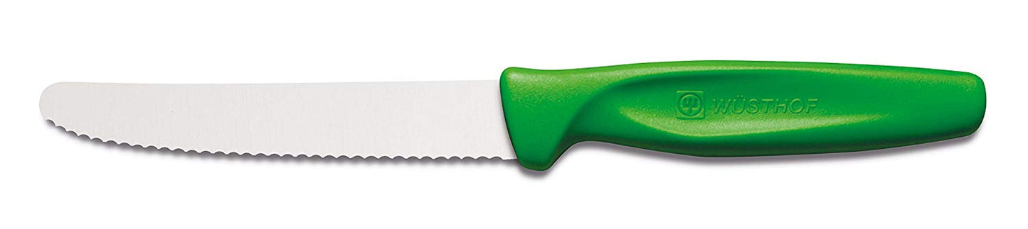 Wusthof coltello verde seghettato da tavola e cucina 10cm 3003g