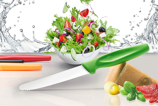 Wusthof coltello verde seghettato da tavola e cucina 10cm 3003g