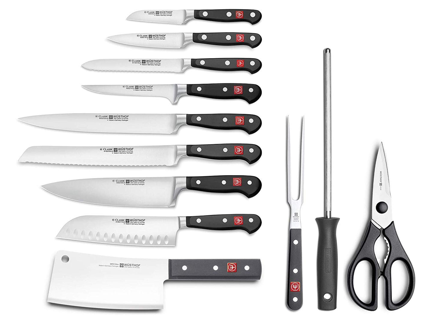 Wusthof blocco ceppo portacoltelli 12 pezzi Classic (1090171204)