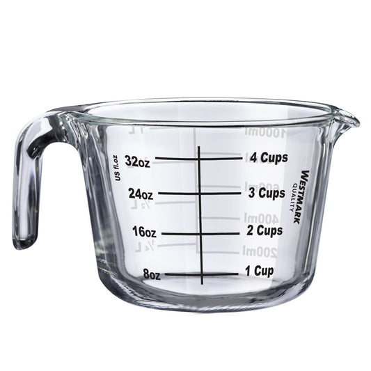 Westmark carffa graduata in vetro con scale diverse L1/cm Ø16x21