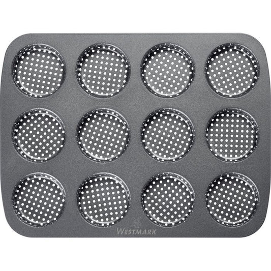 Westmark Teglia forata per mini panini hamburger 12 cavità cm Ø6
