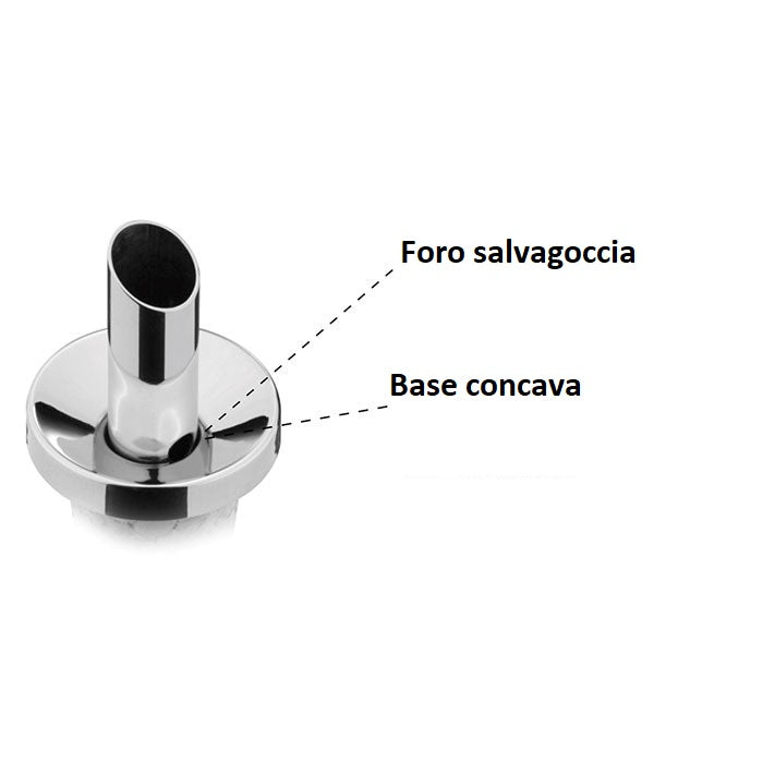 Westmark tappo universale salvagocce inox con chiusura 5480128