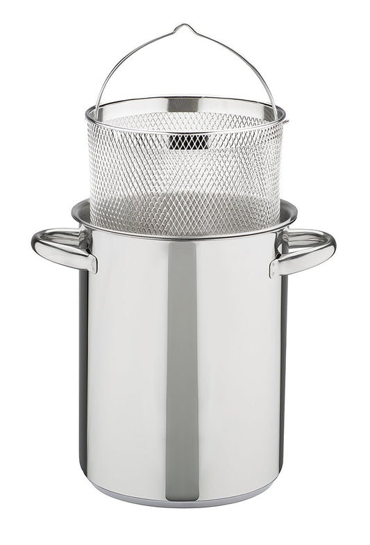Pentola x asparagi acciaio inox 18/8 induzione Ø 16cm 013955
