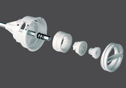 Zassenhaus Macinapepe in ceramica Potsdam Nero Opaco 30 cm 20526