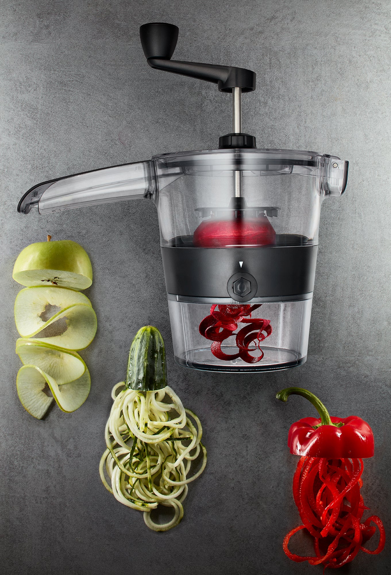 Gefu tagliaverdure manuale a spirale Spiralfix 13410