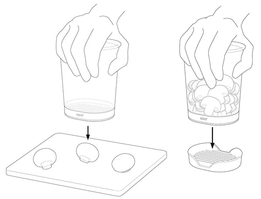 Affetta verdure Rapido Gefu 13422